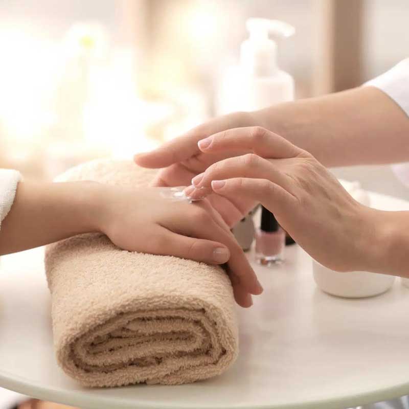 Gel Polish Take Off Manicure